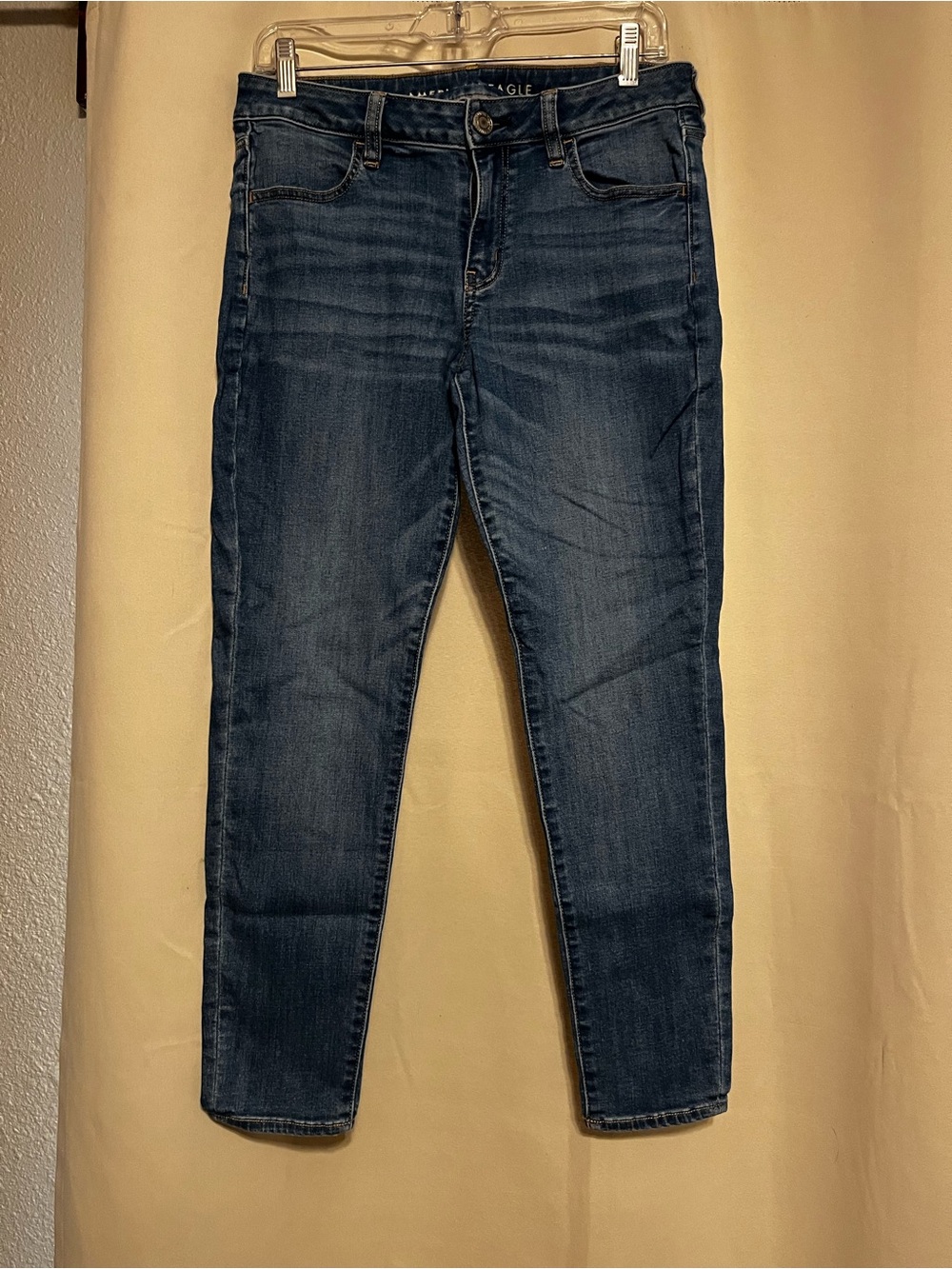 American Eagle Outfitters Dark Indigo Stretch Skinny Jeggings